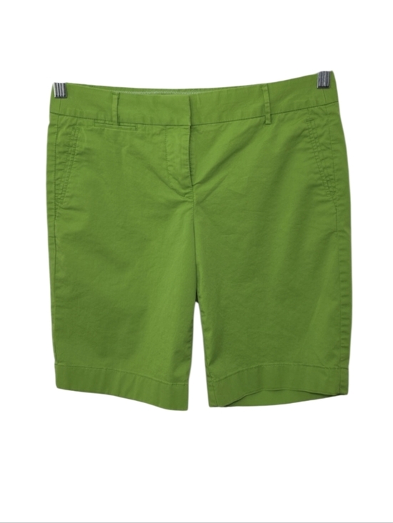 J. Crew Pants - J. Crew Womens Lime Green Bermuda Shorts Size 2    W30 x 9 Insean
